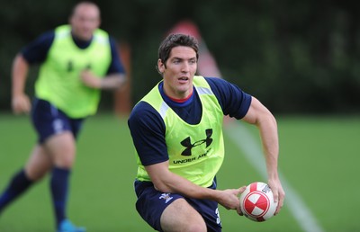 08.08.11 - Wales Rugby Training - James Hook during training. 