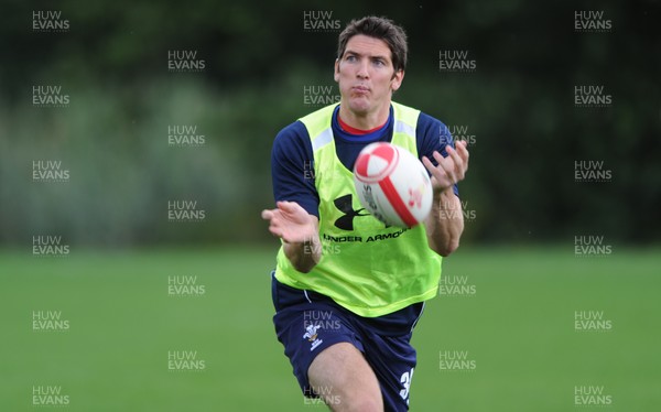 08.08.11 - Wales Rugby Training - James Hook during training. 