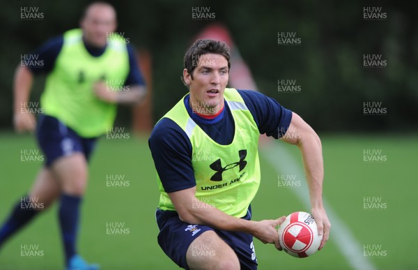 08.08.11 - Wales Rugby Training - James Hook during training. 
