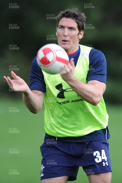 08.08.11 - Wales Rugby Training - James Hook during training. 