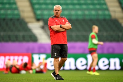 081019 - Wales Rugby Training - Warren Gatland during training