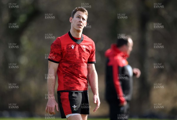 090321 - Wales Rugby Training - Liam Williams during training