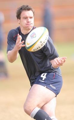 09.06.08 Wales rugby in South Africa... Mark Jones during training in Pretoria.  