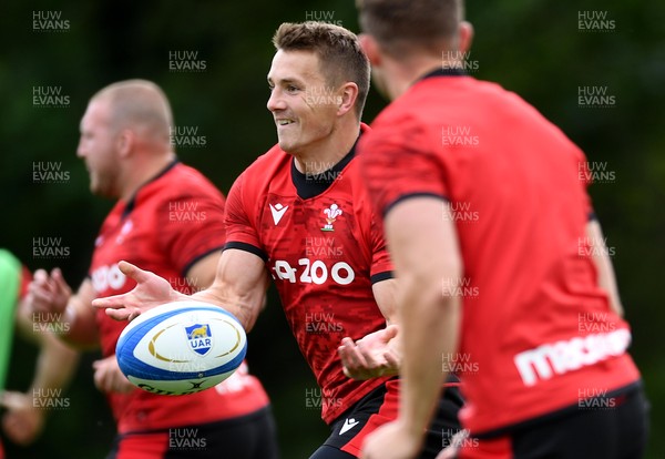 090721 - Wales Rugby Training - Jonathan Davies during training