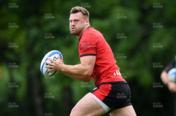 090721 - Wales Rugby Training - Owen Lane during training