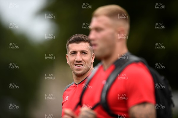 090819 - Wales Rugby Training - Justin Tipuric during training