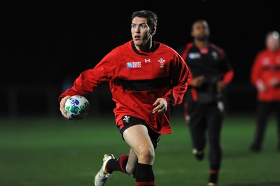 09.09.11 - Wales Rugby Training - James Hook during training. 