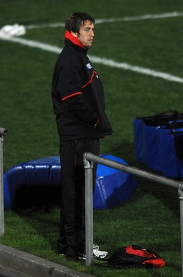 09.09.11 - Wales Rugby Training - Ryan Jones during training. 