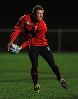 09.09.11 - Wales Rugby Training - Rhys Priestland during training. 