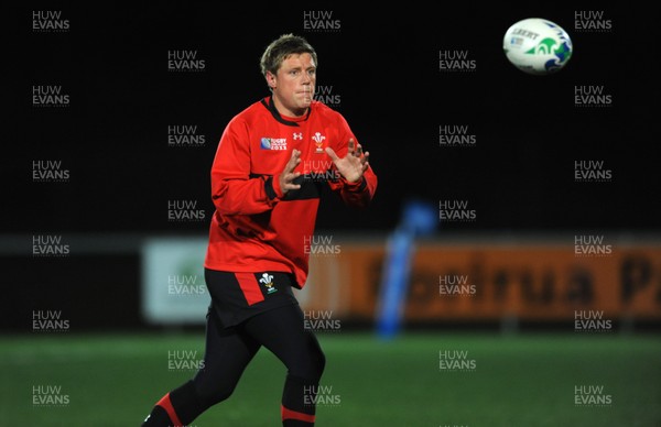 09.09.11 - Wales Rugby Training - Rhys Priestland during training. 