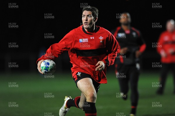 09.09.11 - Wales Rugby Training - James Hook during training. 