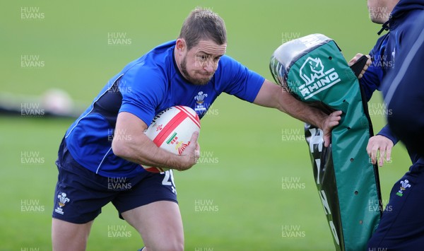 09.11.10 - Wales Rugby Training - Shane Williams during training. 