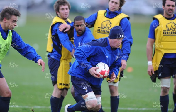 09.11.10 - Wales Rugby Training - Martyn Williams during training. 