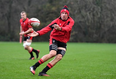 091120 - Wales Rugby Training - Justin Tipuric during training