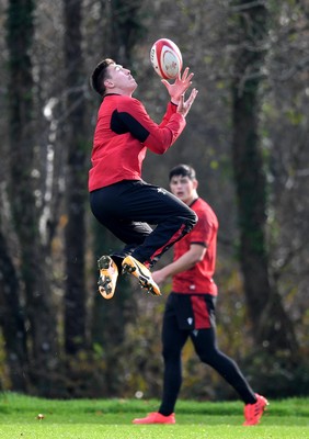 091120 - Wales Rugby Training - Josh Adams during training