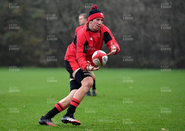 091120 - Wales Rugby Training - Justin Tipuric during training