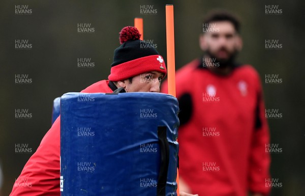 091120 - Wales Rugby Training - Justin Tipuric during training