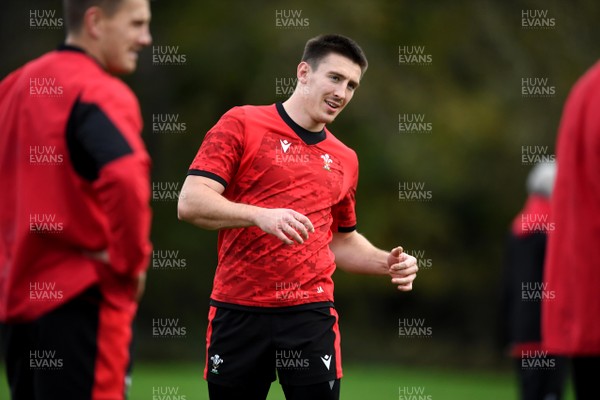 091120 - Wales Rugby Training - Josh Adams during training