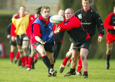 Wales Rugby Training 100203