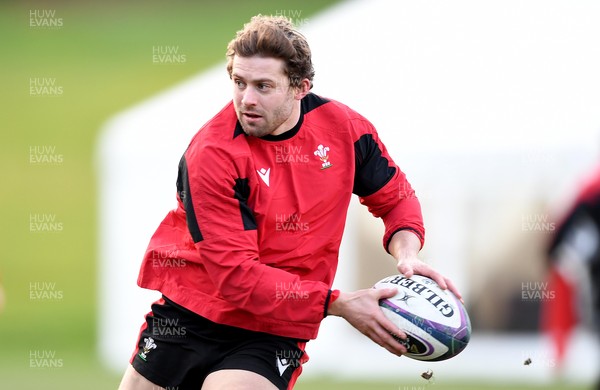 100221 - Wales Rugby Training - Leigh Halfpenny during training