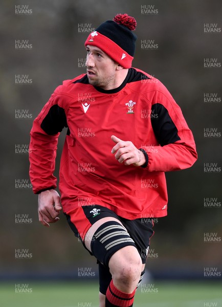 100221 - Wales Rugby Training - Justin Tipuric during training