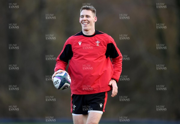 100221 - Wales Rugby Training - Liam Williams during training