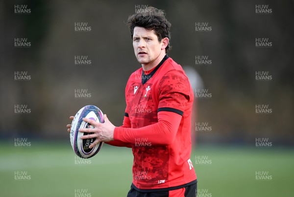 100221 - Wales Rugby Training - Lloyd Williams during training