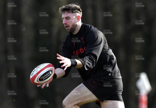 100222 - Wales Rugby Training - Alex Cuthbert during training