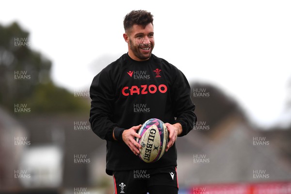 100223 - Wales Rugby Training - Rhys Webb during training