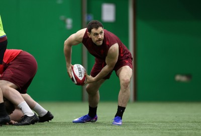 100226 - Wales Rugby Training - Tomos Williams during training