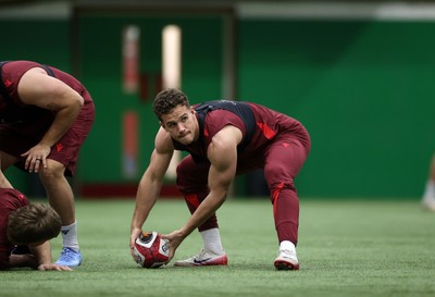 100226 - Wales Rugby Training - Kieran Hardy during training