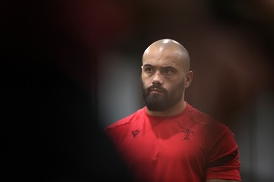 100226 - Wales Rugby Training - Josh Macleod during training