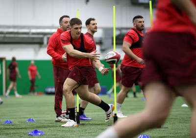 100226 - Wales Rugby Training - Joe Hawkins during training