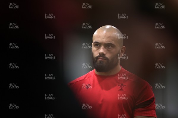 100226 - Wales Rugby Training - Josh Macleod during training