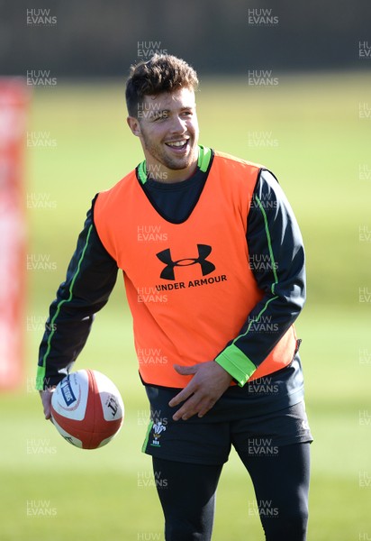 100315 - Wales Rugby Training -Rhys Webb during training