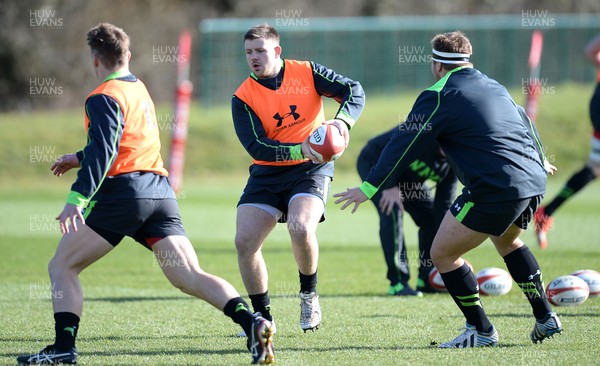 100315 - Wales Rugby Training -Rob Evans during training