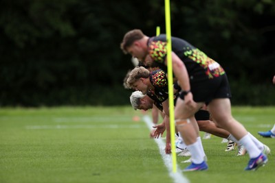 100626 - Wales Rugby Training - Taine Plumtree during training