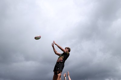 100626 - Wales Rugby Training - Taine Plumtree during training
