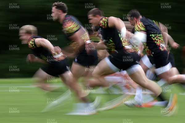100626 - Wales Rugby Training - Mason Grady during training