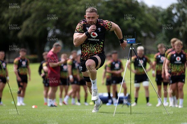 100626 - Wales Rugby Training - Harrison Keddie during training