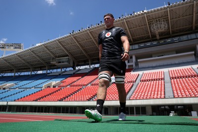 100725 - Wales Rugby Training in the final week of their tour to Japan - Freddie Thomas