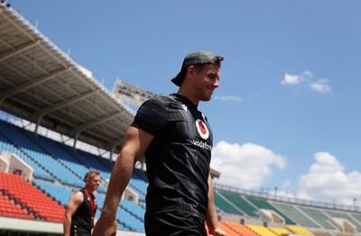 100725 - Wales Rugby Training in the final week of their tour to Japan - Kieran Hardy