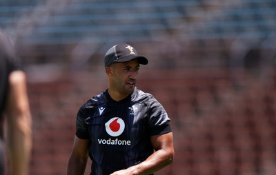 100725 - Wales Rugby Training in the final week of their tour to Japan - Keelan Giles during training