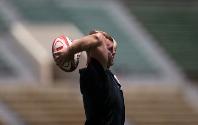 100725 - Wales Rugby Training in the final week of their tour to Japan - Dewi Lake during training