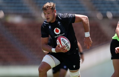 100725 - Wales Rugby Training in the final week of their tour to Japan - Taine Plumtree during training