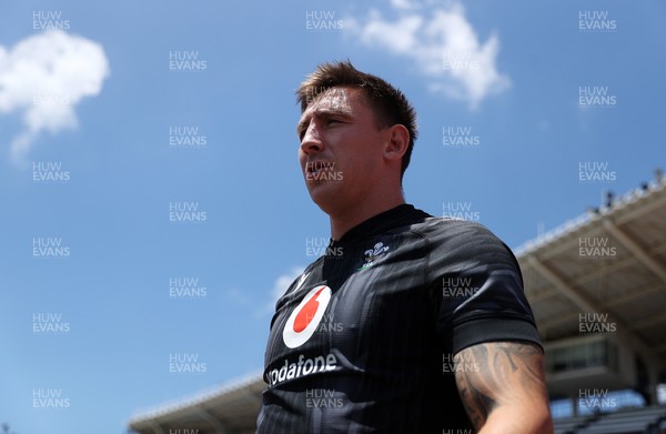 100725 - Wales Rugby Training in the final week of their tour to Japan - Josh Adams