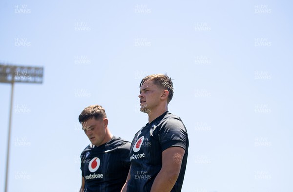 100725 - Wales Rugby Training in the final week of their tour to Japan - Alex Mann during training