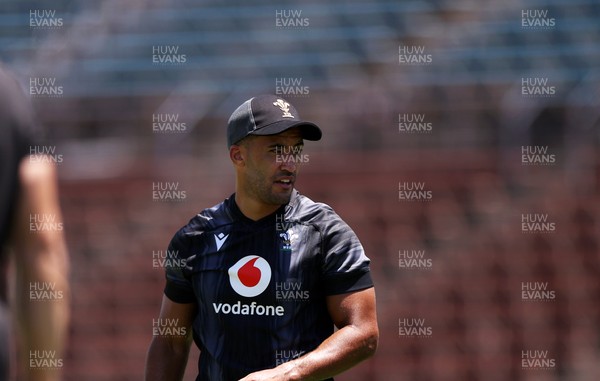 100725 - Wales Rugby Training in the final week of their tour to Japan - Keelan Giles during training