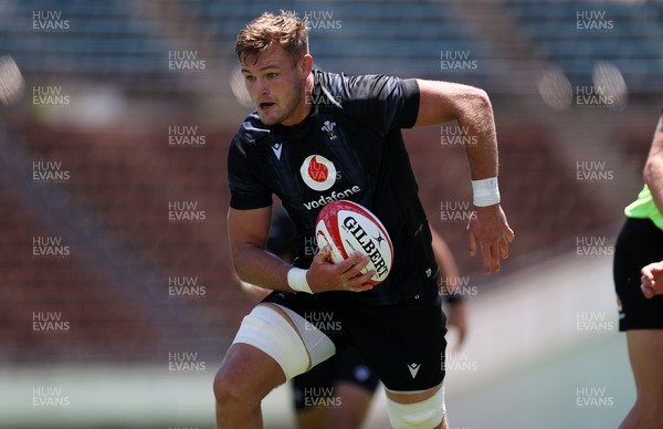 100725 - Wales Rugby Training in the final week of their tour to Japan - Taine Plumtree during training