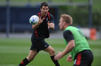 10.10.11 - Wales Rugby Training - Mike Phillips during training. 